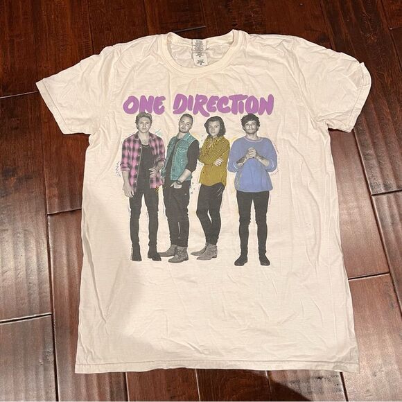 One Direction Graphic 2015 Honda Civic Tour On the Road Again Concert T-Shirt - Picture 1 of 4